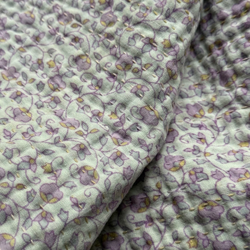 Vintage Sari Baby Blanket (JFB-09)