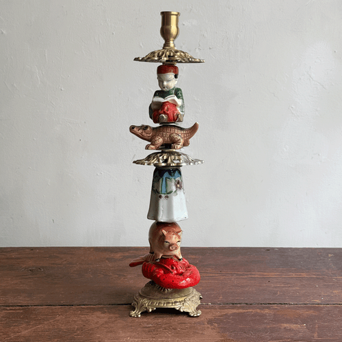 Primitive Twig Candlestick (#9)
