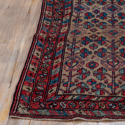 3’ 7” x 5’ 6” Vintage Kurdish Rug