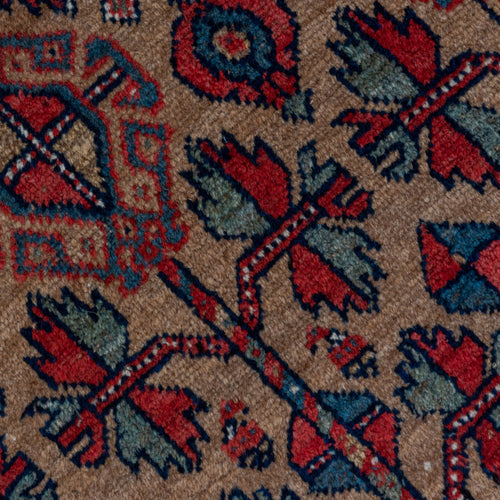 3’ 7” x 5’ 6” Vintage Kurdish Rug