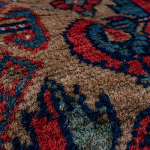 3’ 7” x 5’ 6” Vintage Kurdish Rug