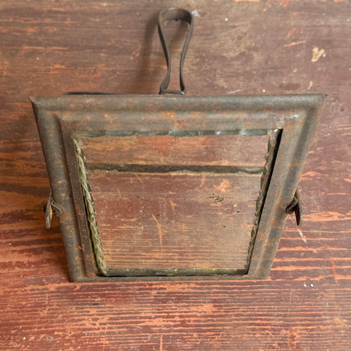 19th-century Small Shaving Mirror #9