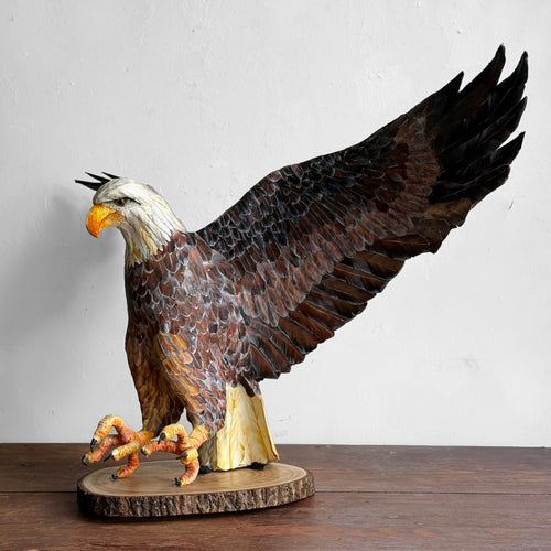 Papier-Mâché Bald Eagle