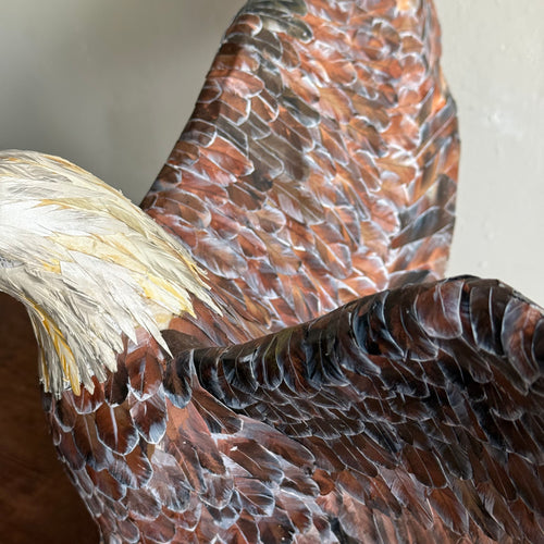 Papier-Mâché Bald Eagle
