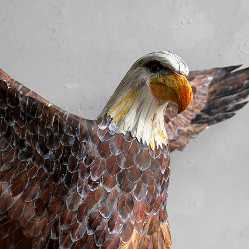 Papier-Mâché Bald Eagle
