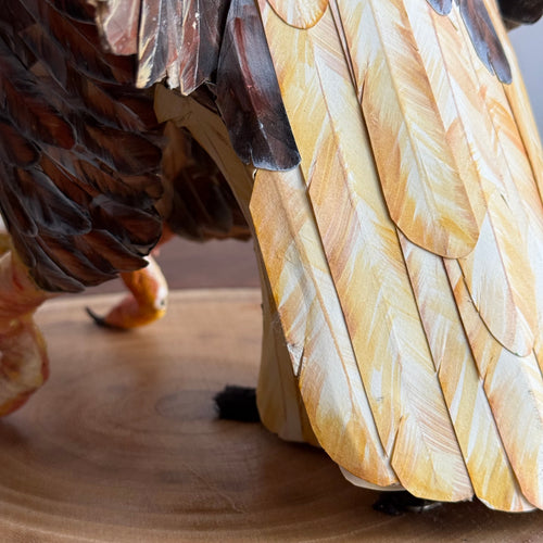 Papier-Mâché Bald Eagle