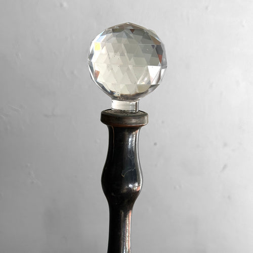 19th-century French Tole Tabletop Caddy Stand