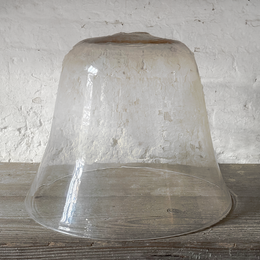 Large 19th-century French Glass Cloche de Melon (LG-09)