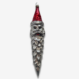 Nostalgic Santa Icicle Ornament