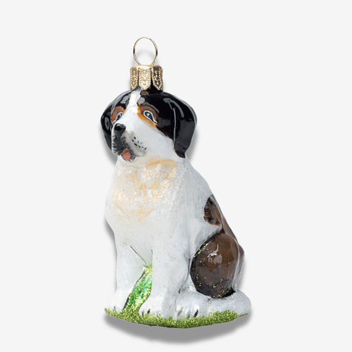 St. Bernard Dog Ornament