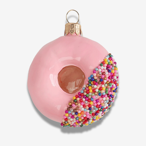 Donut with Sprinkles Ornament