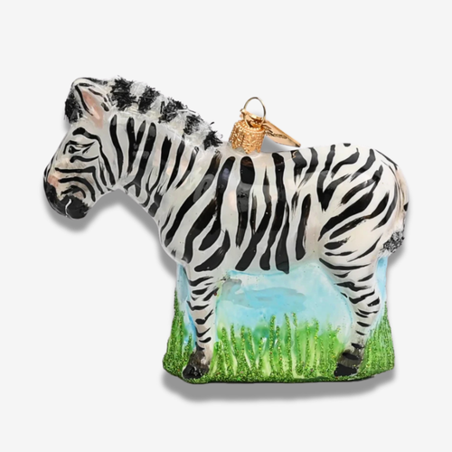 Safari Zebra Ornament