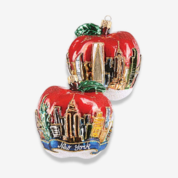 NYC Apple Ornament
