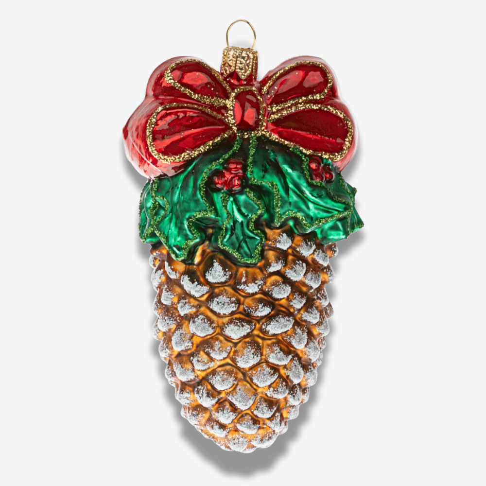 Christmas Pine Cone Ornament