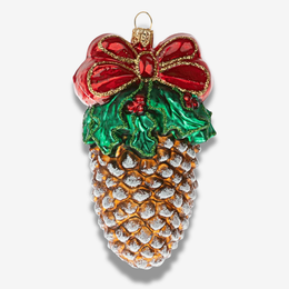 Christmas Pine Cone Ornament