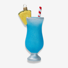 Blue Hawaiian Cocktail Ornament