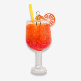 Shimmering Orange Spritz Ornament