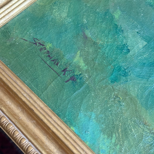 Early 20th-century Dutch Landscape Painting by Stephanus Kip (1914-1981)