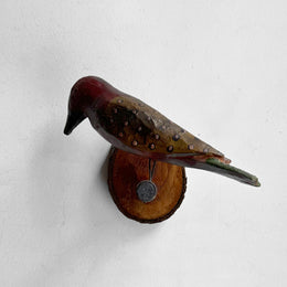 Antique Black Forest Carved Bird (BFB07)