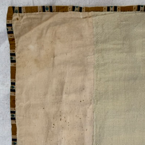 19th-century American Hand-Stitched Quilt