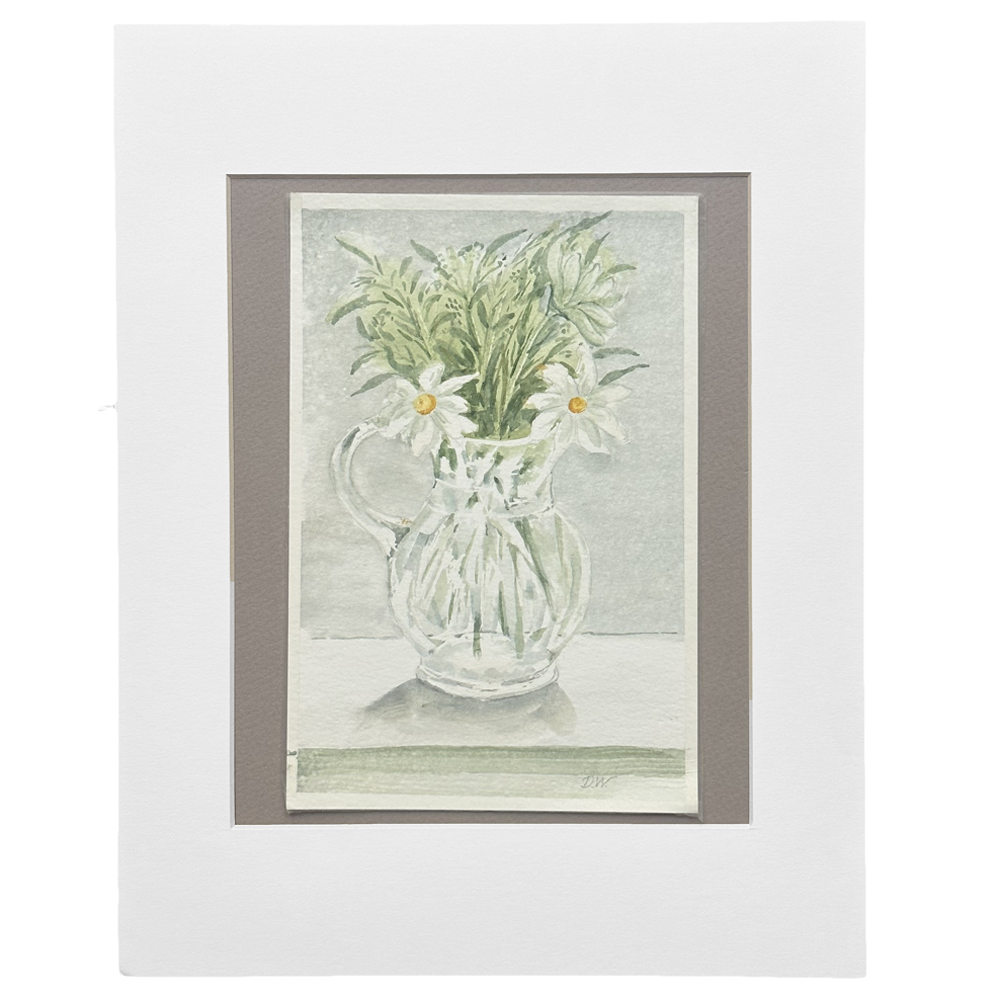 "Flowers" Watercolor Painting by Doris Weeks