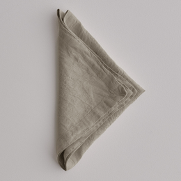 Set of Six Basix Linen Napkins in Cep