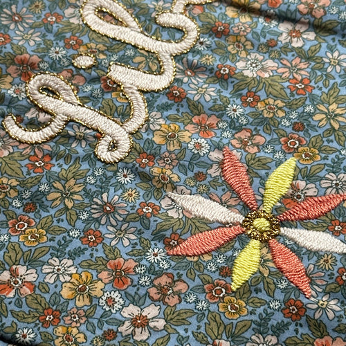 CSAO Kossiwa "Liberte" Embroidered Tote Bag CHB06