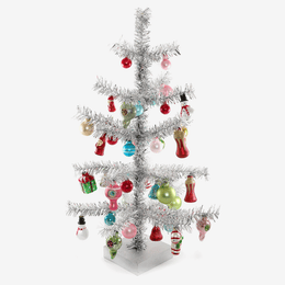 Christmas Memories Tinsel Tree