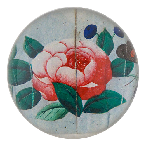 18c Fan Detail - Rose - FINAL SALE