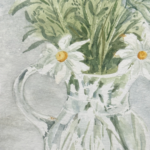 "Flowers" Watercolor Painting by Doris Weeks