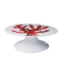 Red Coral Cake Pedestal