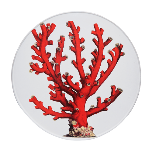 Red Coral Cake Pedestal