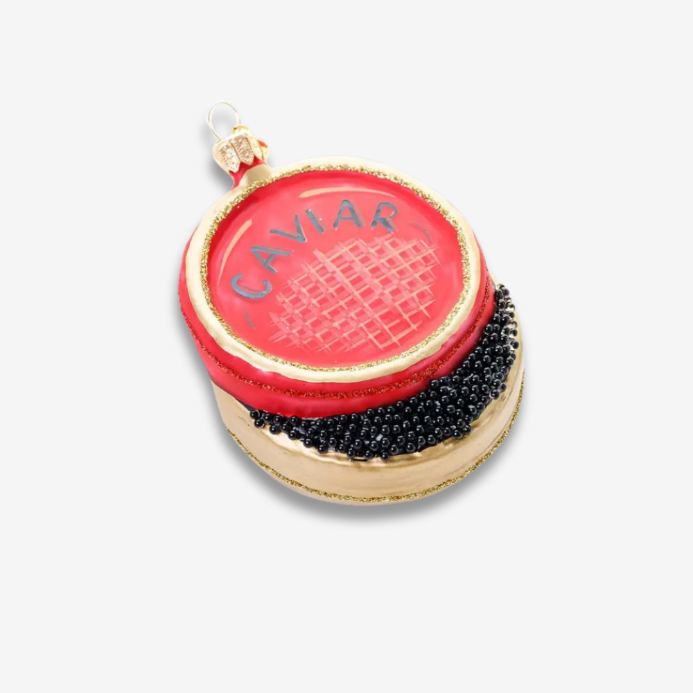 Red Caviar Tin Ornament
