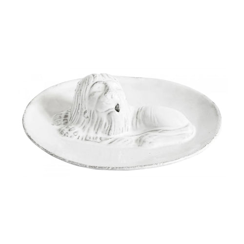 Lion Incense Holder on a Saucer