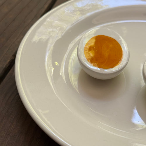 Trompe L'oeil Egg Plate