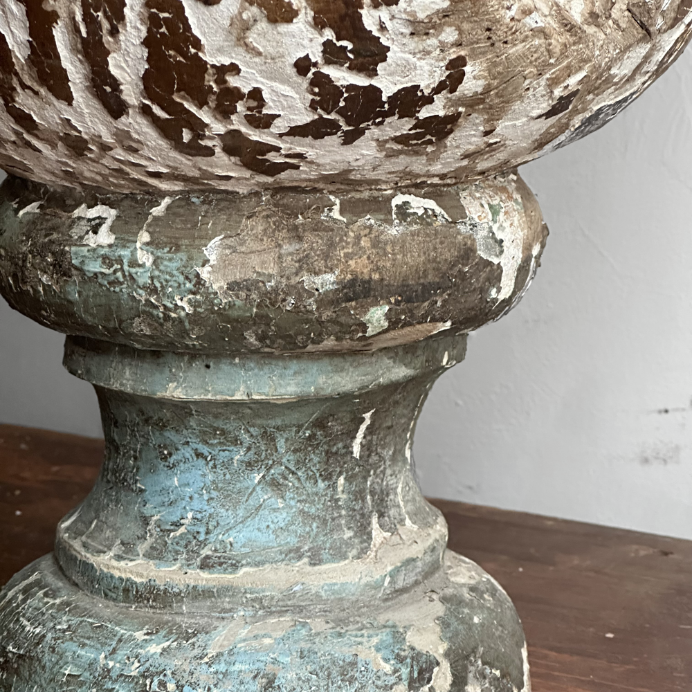 Pair of 19th-century French Architectural Flame Finials