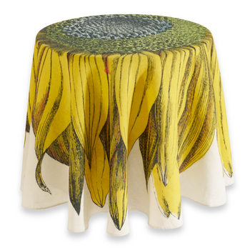 Summerill & Bishop x John Derian "Sunflower" Round Tablecloth