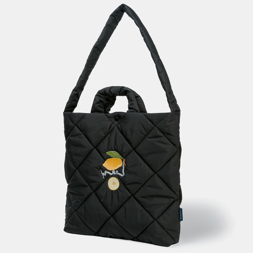 John Derian Lemon Quilted Tote Bag