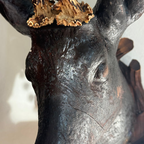 Black Forest Carved Deer (BFD-501)