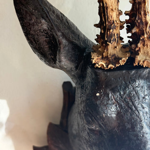 Black Forest Carved Deer (BFD-501)