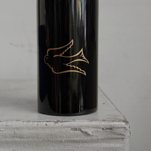 Choosing Keeping Japanese Lacquered Pen Pot in Black