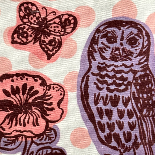 Cat & Owl Zip Pouch by Nathalie Lete