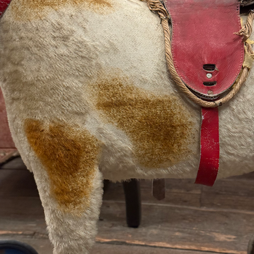 Vintage Steiff Toy Horse on Wheels