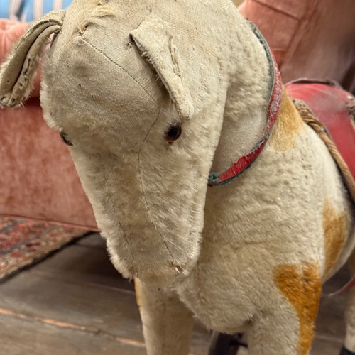 Vintage Steiff Toy Horse on Wheels