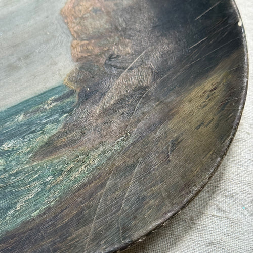 Antique Round Seascape