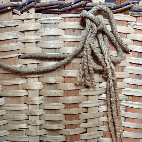 Early 20th-century Grape Basket