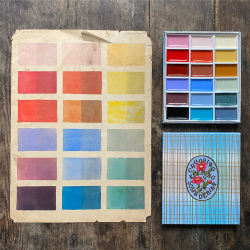 Choosing Keeping for John Derian Watercolor Set