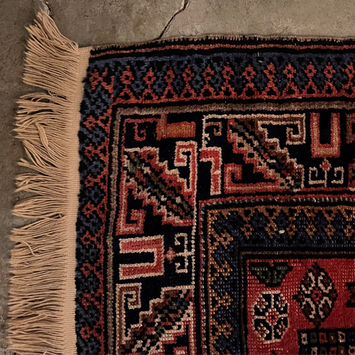 5'4" x 7'11" Antique Caucasian Rug