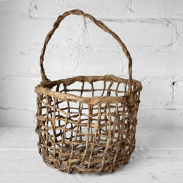 Hand-woven Papier-Mâché Basket
