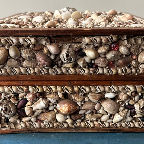 Vintage Shellwork Box